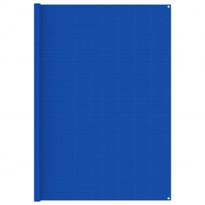 Tapete de tenda HDPE azul 250x600 cm D