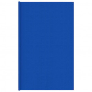 Alfombra para tienda de campaña HDPE azul 400x700 cm D