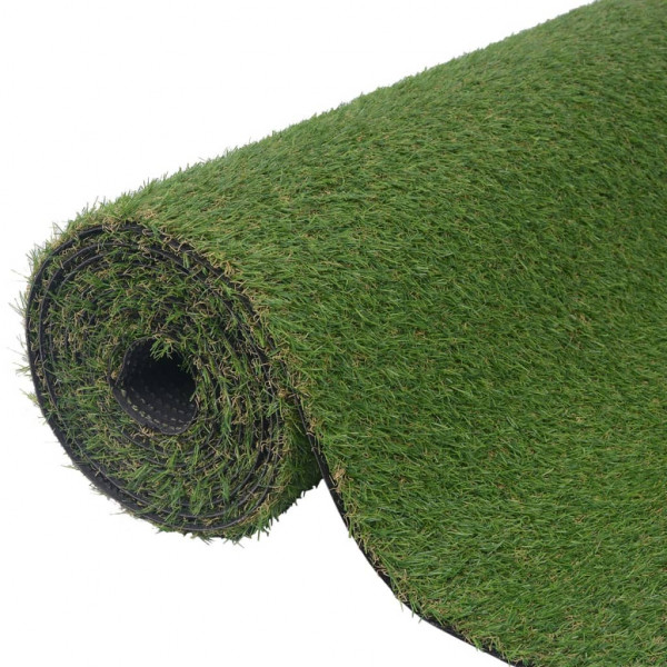1x8 m/20 mm de grama artificial verde D