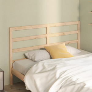 Cabecero de cama madera maciza de pino 166x4x100 cm D