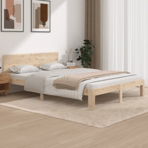 Estructura Cama De Madera  Cama de madera, Camas, Somier