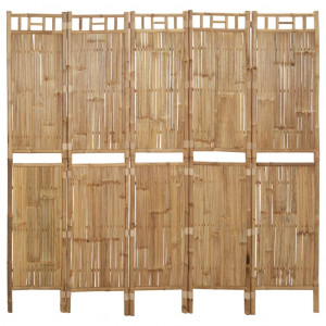 Biombo divisor de 5 painéis 200x180 cm D