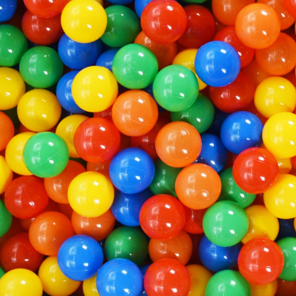 Bolas de jogo multicoloridas 500 unidades D