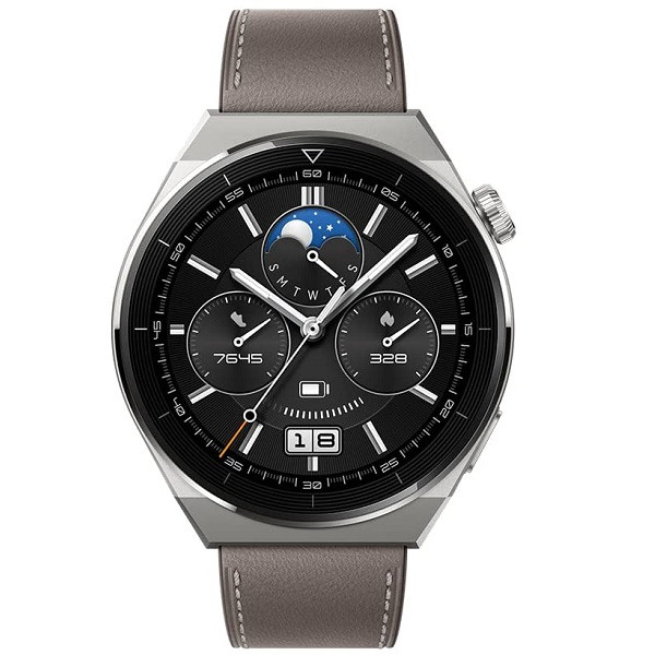 Huawei Assista GT3 Pro 46mm titânio cinza D