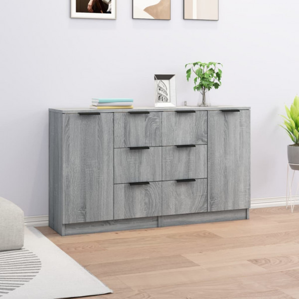 Sonoma Gray Physhop Wood 2 -Us Searaters 60x30x70 cm D