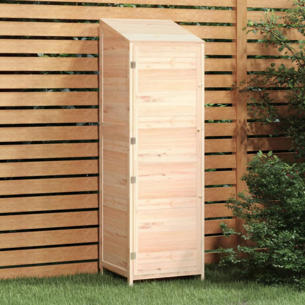 Cobertura de jardim madeira maciça de abeto 55x52x174.5 cm D