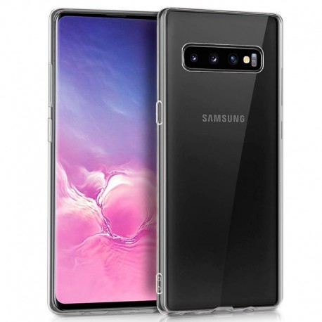 Funda Silicona Samsung G973 Galaxy S10 (Transparente) D