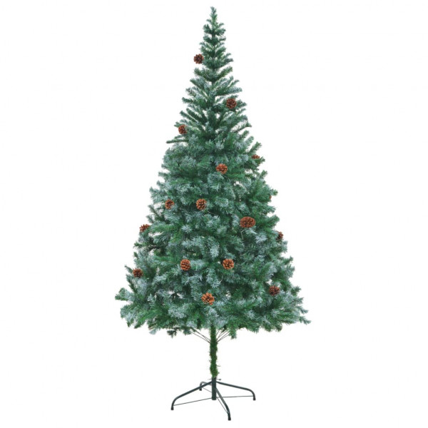 Árvore de Natal artificial com pinhas 210 cm D