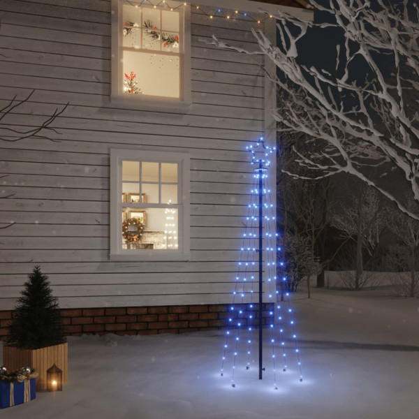 Árvore de Natal com pinça 108 LED azul 180 cm D
