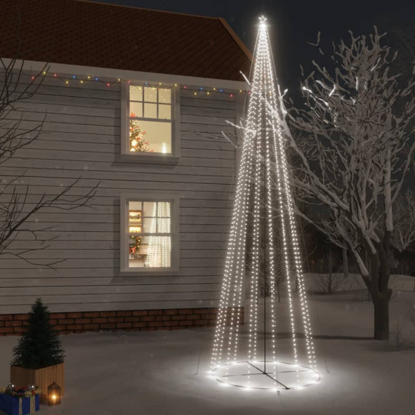 Árbol de Navidad cónico 1134 LED blanco frío 230x800 cm D