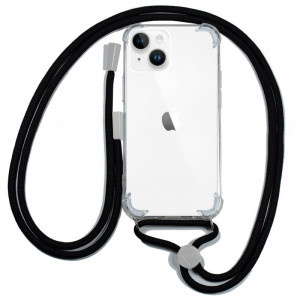 Carcaça COOL para iPhone 14 Mais Cordão Negro D