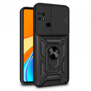 Carcaça COOL para Xiaomi Redmi 9C / 10A Anel duro preto D