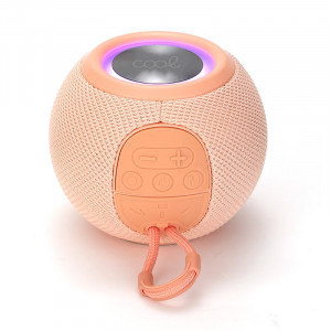 Alto-falante Bluetooth Universal Música 6W COOL Salmão de Boom D