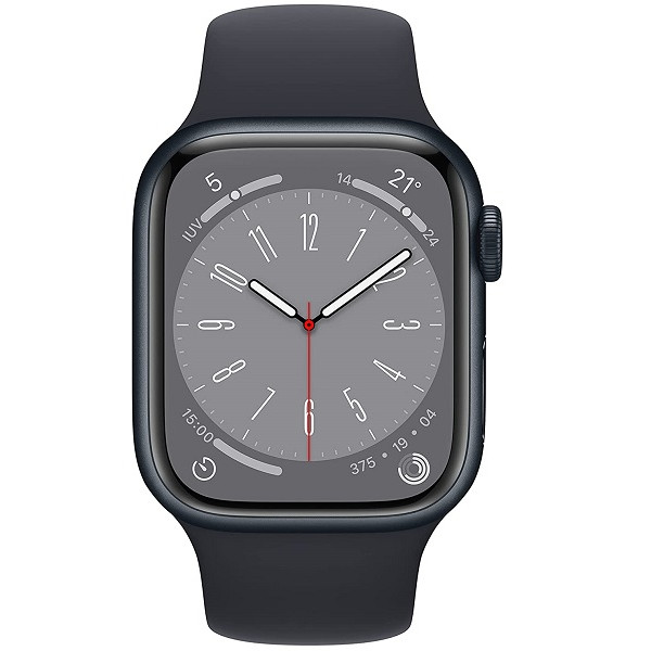 Apple Watch Serie 8 45mm aluminio sport band negro D