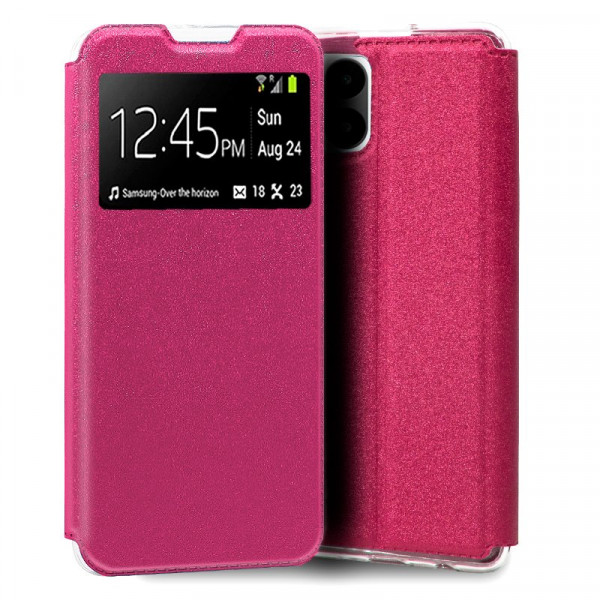 Funda COOL Flip Cover para Xiaomi Redmi A1 Liso Rosa D