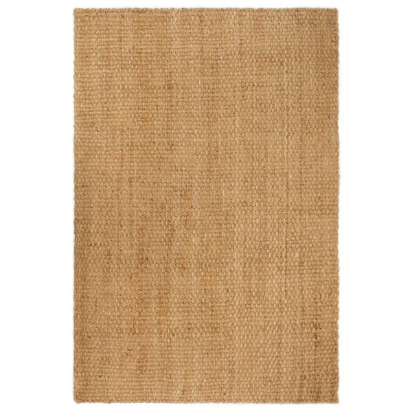 Alfombra rectangular yute natural 200x300 cm Alfombra rectangular yute natural 200x300 cm D