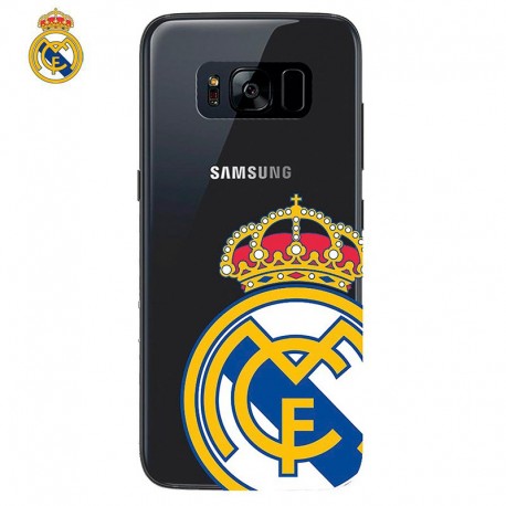 Carcasa Samsung G950 Galaxy S8 Licencia Fútbol Real Madrid Transparente D