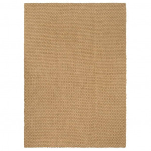 Jute natural de carpete retangular 120x180 cm D