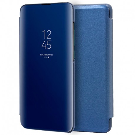 Funda Flip Cover Huawei P30 Pro Clear View Azul D