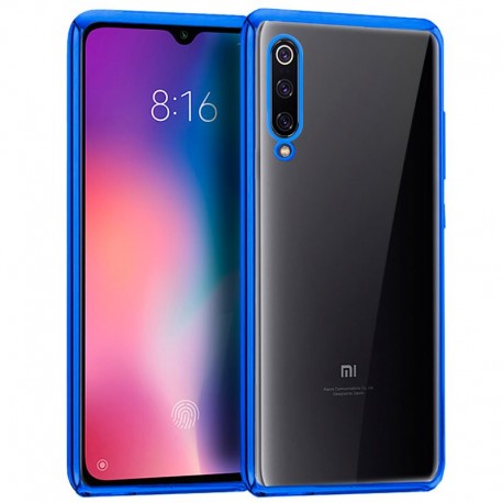 Carcasa COOL para Xiaomi Mi 9 Borde Metalizado (Azul) D