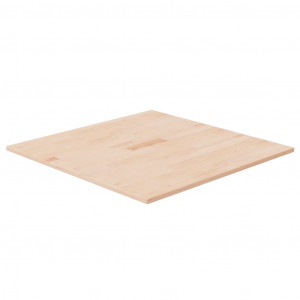 Tablero de mesa cuadrada madera de roble sin tratar 70x70x1.5cm D