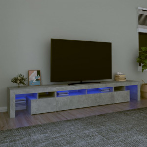 Mueble de tv en teca maciza 200 cm