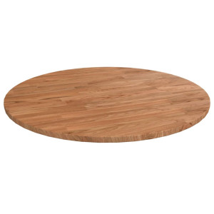 Tablero de mesa redonda madera de roble marrón claro Ø60x1.5 cm D