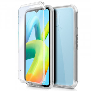 Fundação COOL Silicone 3D para Xiaomi Redmi A1 / A2 (Border Transparent + Trasera) D