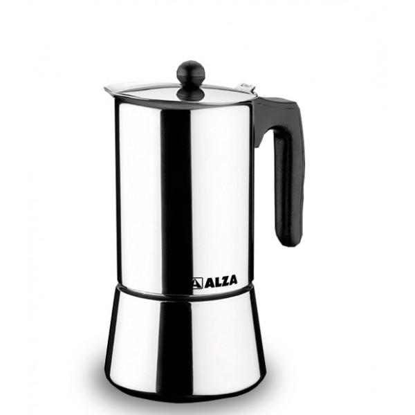 Cafetera italiana ALZA Basic 6012 12 Copas de aço inoxidável D