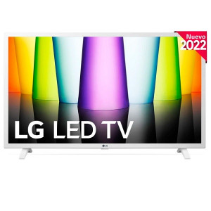 Smart TV LG 32" LED FHD 4K 32LQ63806LC blanco D