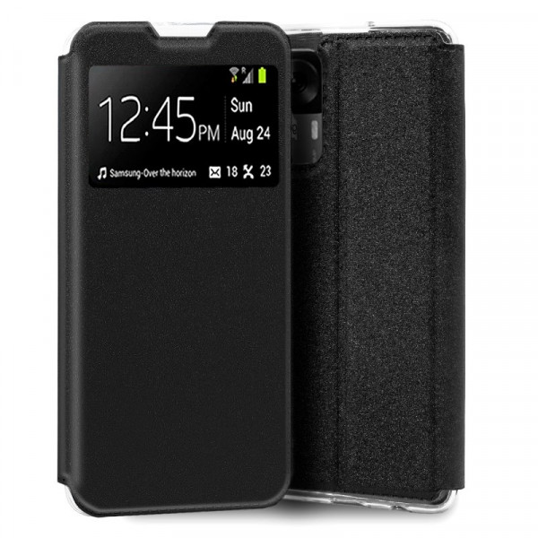 Fundação COOL Capa de Flip para Xiaomi 12T / 12T Pro Preto Lise D