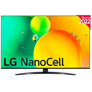 Smart TV LG 50" NanoCell 4K 50NANO766QA negro D