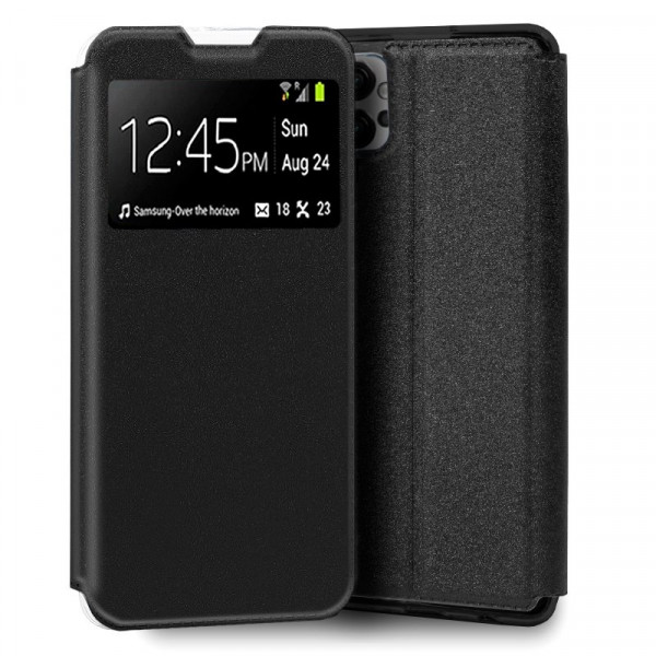 Funda COOL Flip Cover para Motorola Moto G32 Liso Negro D