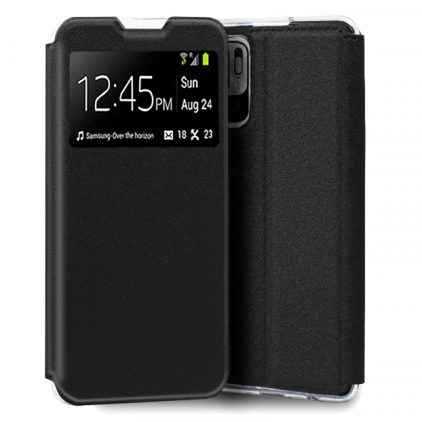 Funda COOL Flip Cover para Xiaomi Redmi 10 5G Liso Negro D