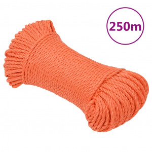 Cuerda de trabajo polipropileno naranja 3 mm 250 m D