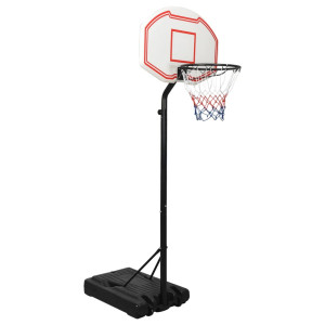 Cestas de basquetebol de polietileno branco 237-307 cm D