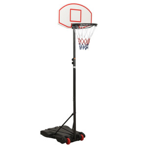 Canasta de baloncesto polietileno blanco 216-250 cm D