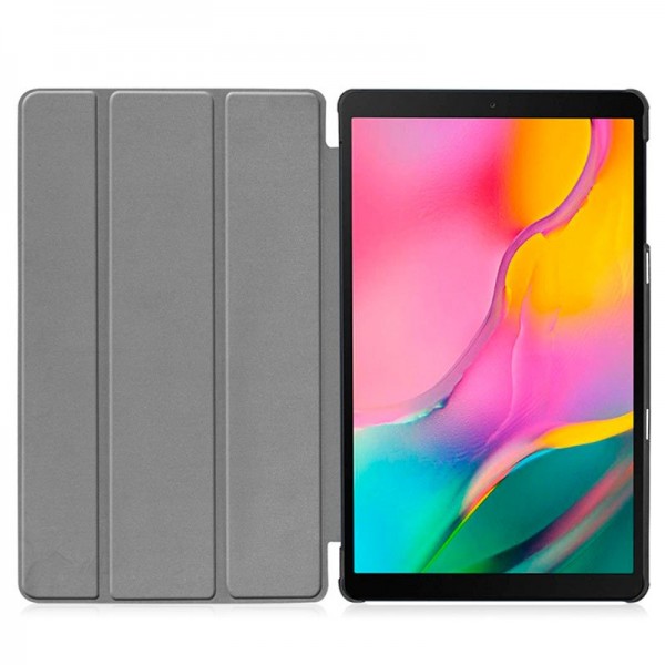 Funda Samsung Galaxy Tab A (2019) T510 / T515 Polipiel Liso Negro 10.1 pulg D