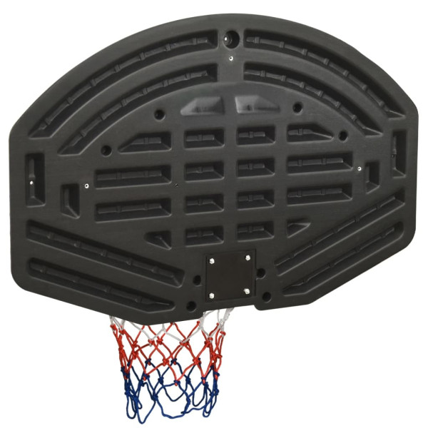 Tablero de baloncesto polietileno negro 90x60x2 cm M 4