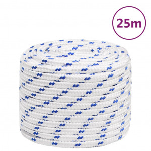 Corda de barco de polipropileno branco 18 mm 25 m D