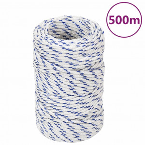 Corda de barco de polipropileno branco 2 mm 500 m D