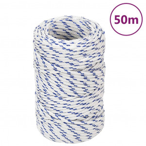 Cuerda de barco polipropileno blanco 2 mm 50 m D