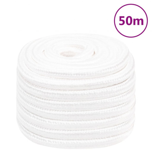 Cuerda de barco polipropileno blanco intenso 20 mm 50 m D