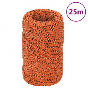 Cuerda de barco polipropileno naranja 2 mm 25 m D