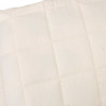 Manta con peso tela crema claro 120x180 cm 5 kg