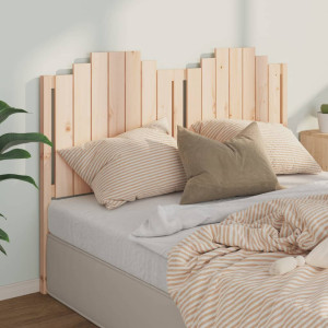 Cabecero de cama madera maciza de pino 156x4x110 cm D