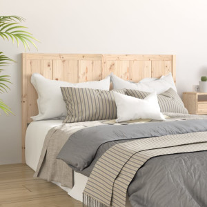 Cabecero de cama madera maciza de pino 145.5x4x100 cm D