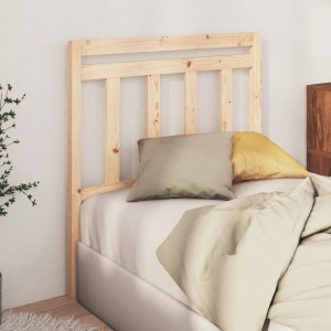 Cabecero de cama madera maciza de pino 96x4x100 cm D