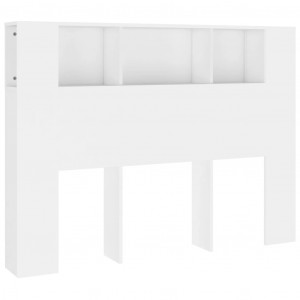 Mueble cabecero blanco 140x18.5x104.5 cm D