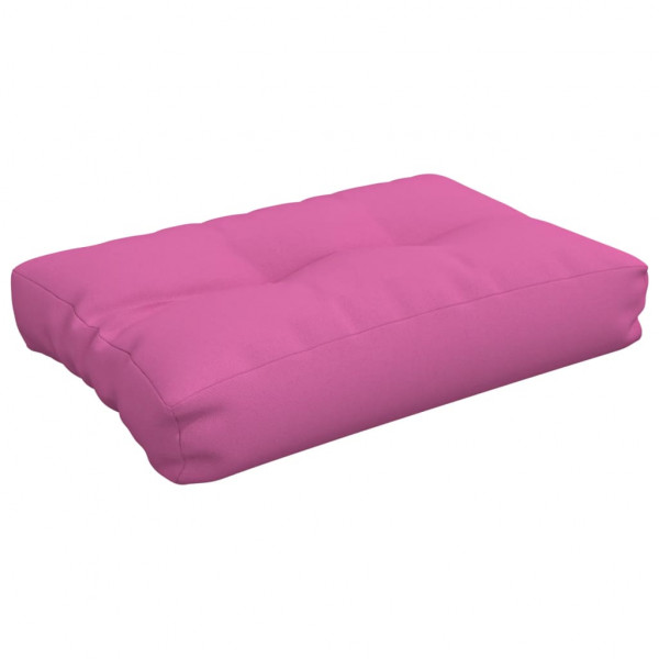 Almofada para sofá palete tecido rosa 60x40x12 cm D